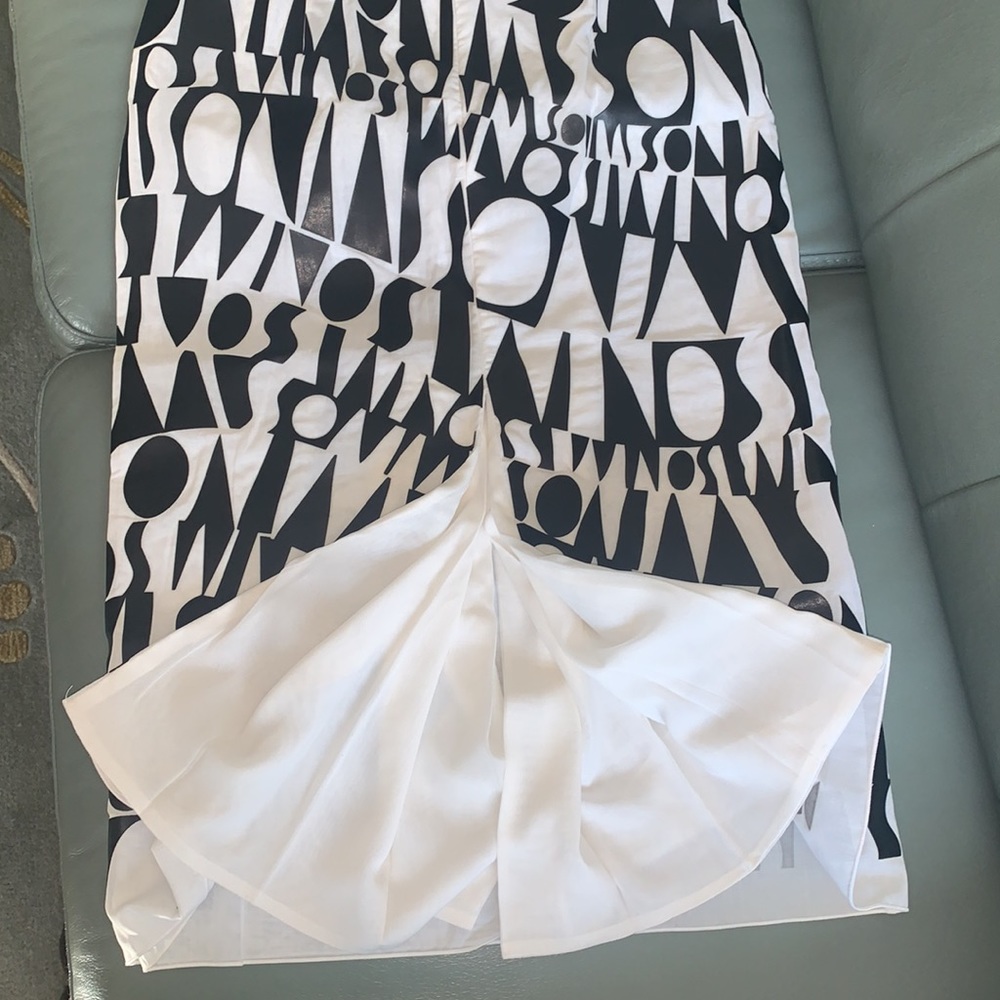 Missoni cotton skirt with leather appliqués - Picture 3 of 14